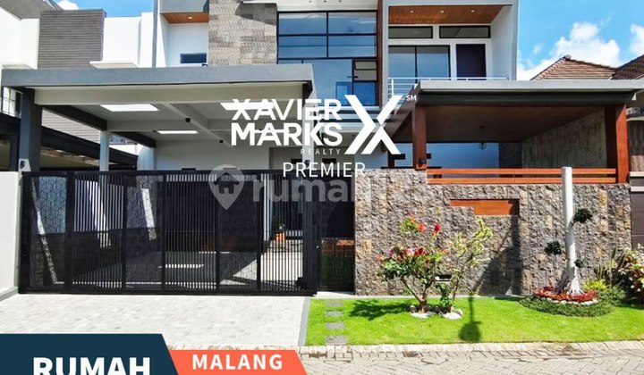 Rumah Baru Siap Huni Minimalis Modern di Araya Golf Malang