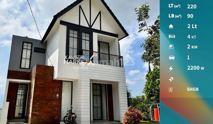 Rumah Villa Sangat Nyaman Di Panderman Hill, Batu(ID1246) 1