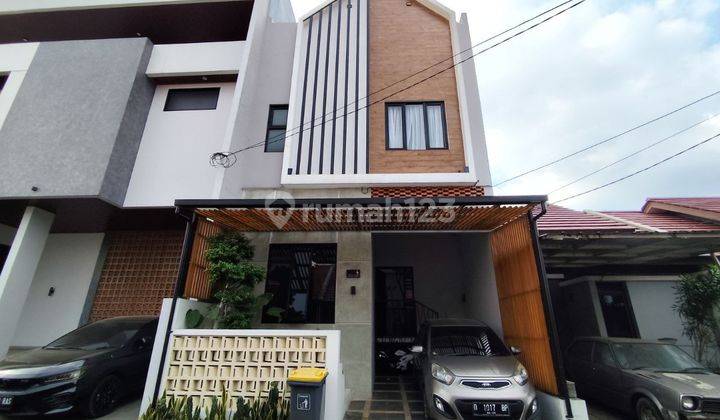 Rumah Semi Furnished Scandinavian Style Split Level Cluster Antapani Kidul 1