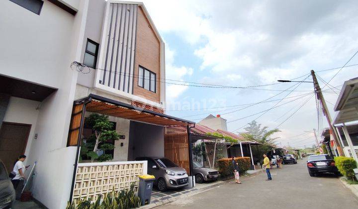 Rumah Semi Furnished Scandinavian Style Split Level Cluster Antapani Kidul 2