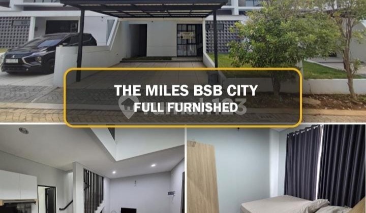 Rumah Bagus Siap Huni di The Miles Citraland Bsb City 1