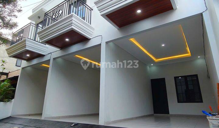 Rumah Baru 2 Lantai Siap Huni Modern Classic Ciracas Jaktim 1