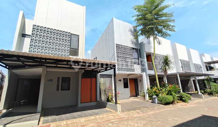 Dijual Rumah Baru Cluster Konsep Industrial Serua Ciputat Tangsel 2