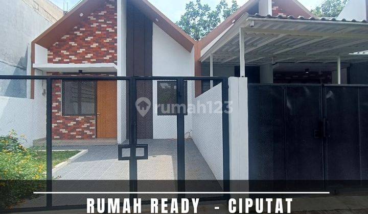 Dijual Rumah Baru Scandinavian Modern Minimalis Ciputat Tangsel 1