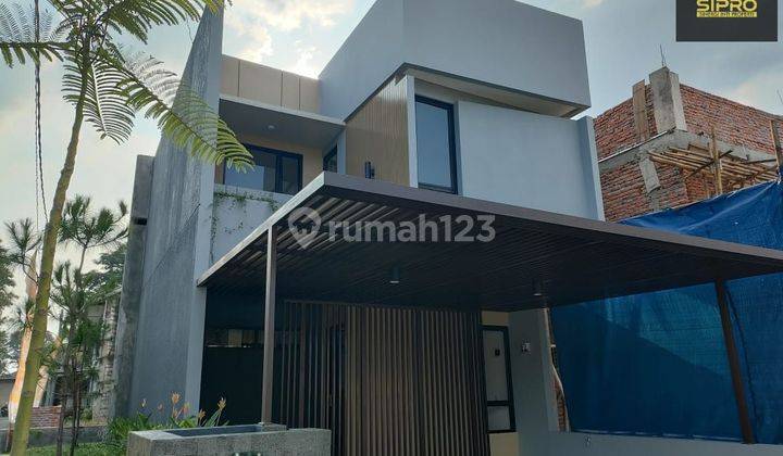 Dijual Rumah 2 Lantai Konsep Industrial Cinangka Sawangan Depok 1