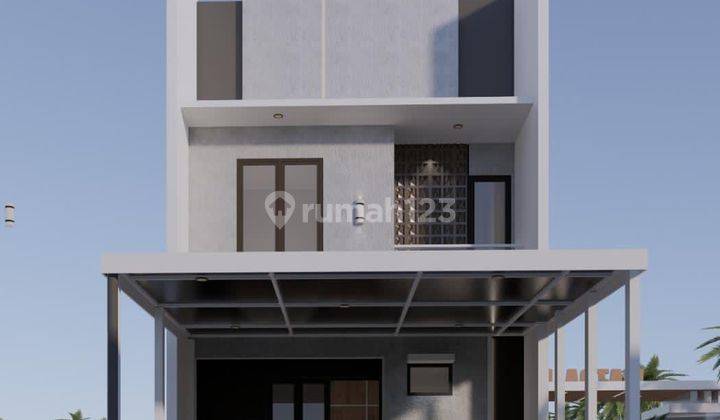 Dijual Rumah Baru Design Modern Lokasi Krukut Limo Depok  1