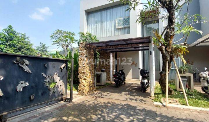 Dijual Cepat Rumah Modern Dalam Townhouse Di Bambu Apus Jakarta Timur 1