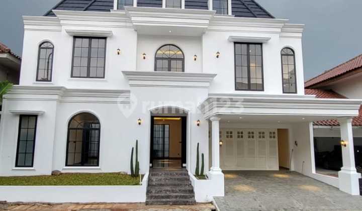 For Sale New House American Classic Design Bintaro Tangsel