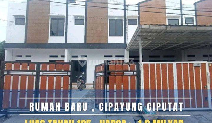 Dijual Rumah Baru Design Modern Minimalis Ciputat Tangsel 1