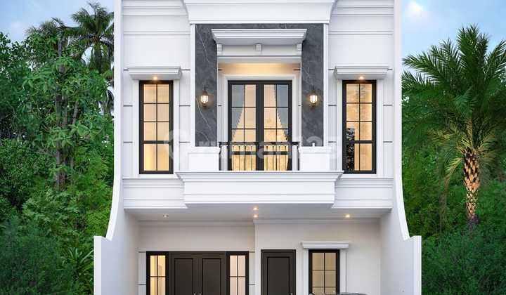 Dijual Rumah Baru Modern Classic Strategis Kebagusan Jaksel
