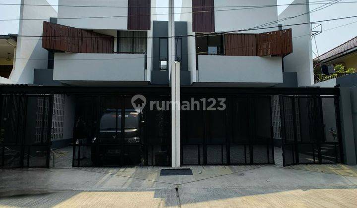 Dijual Rumah Baru Desain Modern Dalam Komplek Jalan Lebar Duren Sawit Jaktim 1