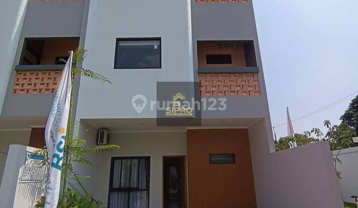 Dijual Rumah Townhouse Baru Pondok Cabe Tangsel 1