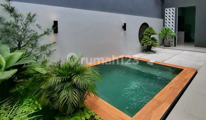 Dijual Rumah Baru Modern Tropical Japan Style Kencana Loka Bsd