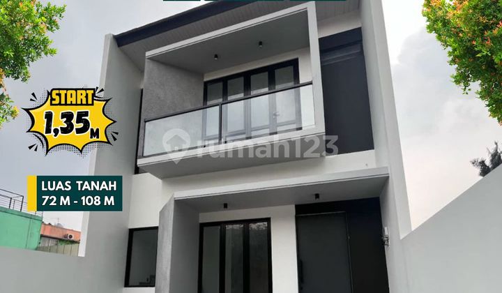 Dijual Rumah Baru 2 Lantai Near Bintaro Tangsel