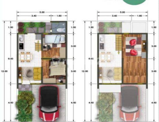 Dijual Rumah Baru Design Mezzanine House Pamulang Tangsel 2