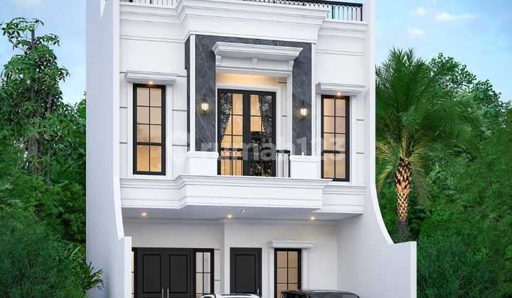Dijual Rumah Baru Modern Classic Strategis Kebagusan Jaksel 2