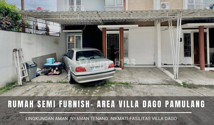 Dijual Rumah Baru Dalam Area Villa Dago Pamulang Tangsel 1