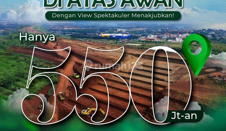 Kavling di Atas Awan Siap Bangun Dekat KB Parahyangan Padalarang 1