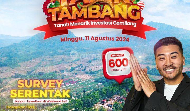 Jual Tanah Kavling Wisata Siap Bangun Di Puncak Dua Bogor 1