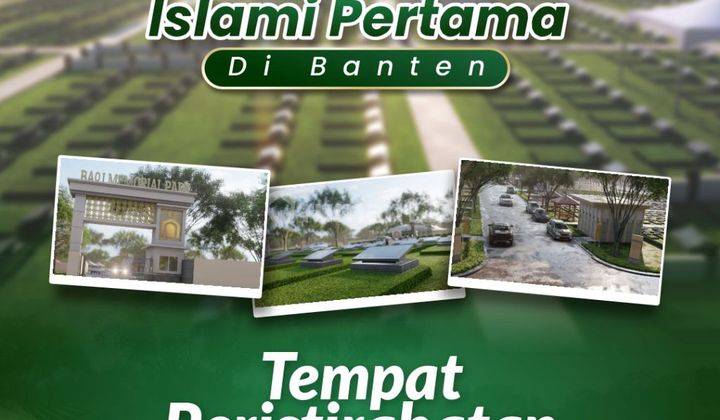 Pemakaman Syariah Eksklusif di Banten BAQI Memorial Park Banten 1