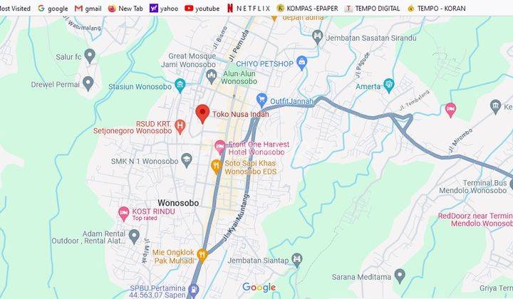 Ruang Usaha Lokasi Strategis Pinggir Jalan di Wonosobo 2