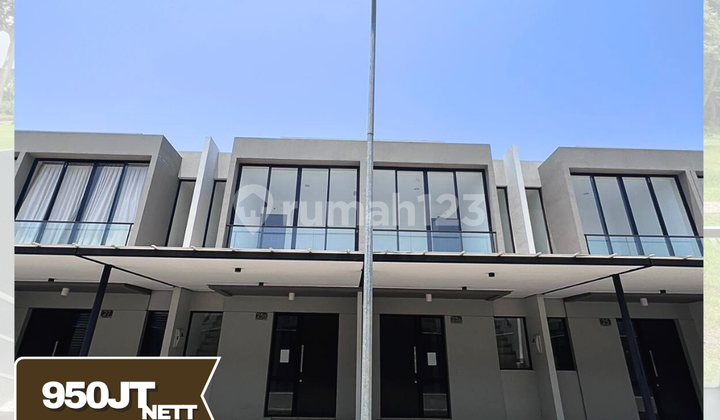 TERMURAH! DIJUAL RUMAH MILENIAL PIK 4,5X10 HARGA 950JT SMARTLOCK