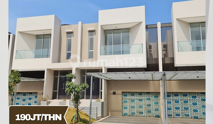 Disewa Rumah Manhattan Pik2 Uk 8X25 2,5Lt Mezanine Level