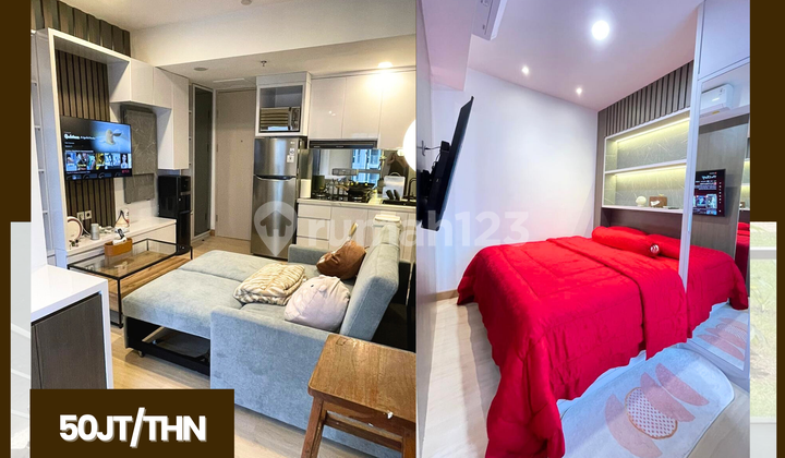 FOR RENT TOKYO PIK2 APARTMENT NICE FURNISHED FULL INTERIOR 1BR