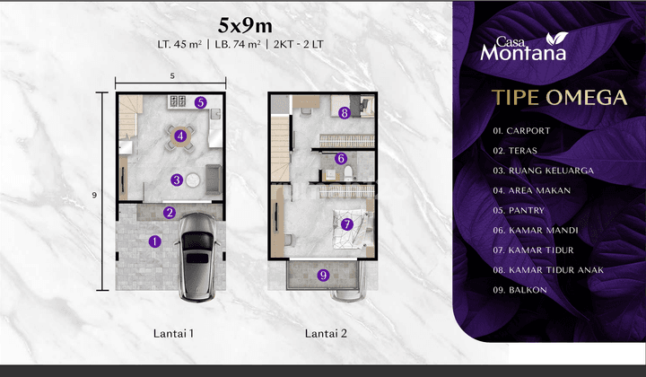 New Launching Rumah Casa Pasadena Pik2 Tipe Omega Uk 5X9 2