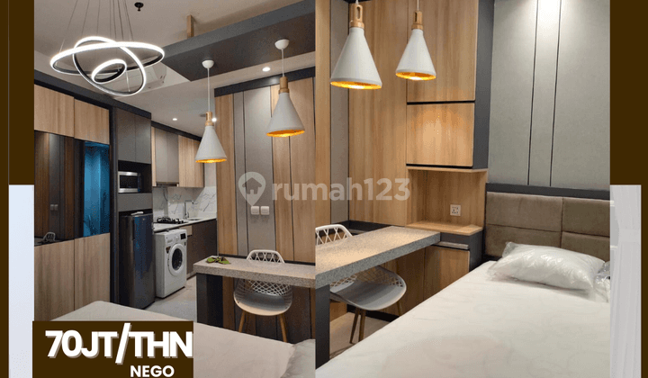 RARE UNIT DISEWAKAN APARTEMEN GOLDCOAST PIK1 STUDIO FURNISH 1