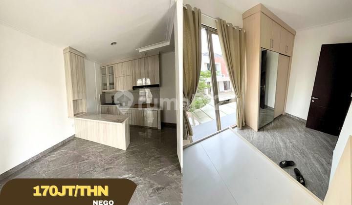 Disewa Cepat Rumah Pik2 Uk 6X10 Hoek Semi Furnish Siap Huni