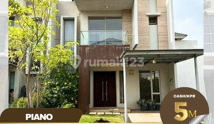 Dijual Rumah Piano Golf Island Pik Uk 8X15 bisa KPR Ready