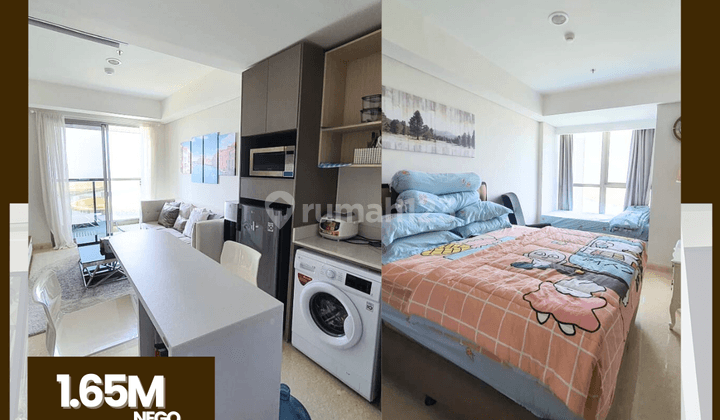 Dijual Apartemen Gold Coast 1BR Pik Full Furnish View Laut 1