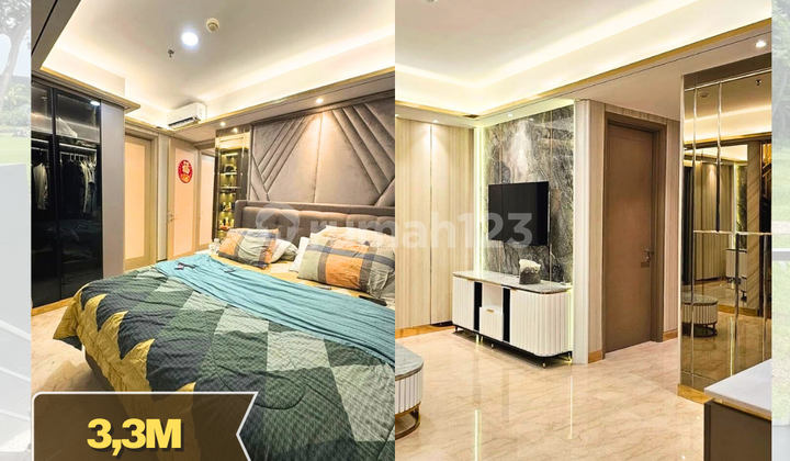 Dijual Apartemen Mewah Gold Coast Pik 2Br Full Furnish Interior