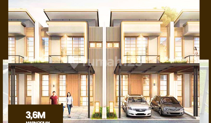 DIJUAL RUMAH BARU OKINAWA VILLA PASIR PUTIH PIK2 UK 6X15