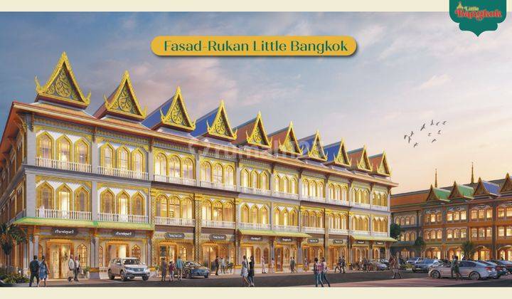 New Launching Rukan Little Bangkok Tipe Boulevard Strategis 1