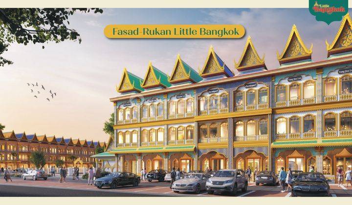 New Launching Rukan Little Bangkok Tipe Boulevard Strategis 2