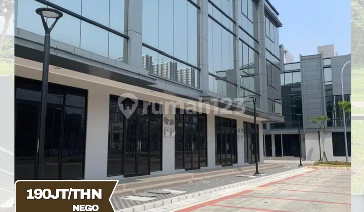 FOR RENT OSAKA SHOPHOUSE PIK2 DANAU SIZE 6X12.5 3 FLOORS STRATEGIC LOCATION