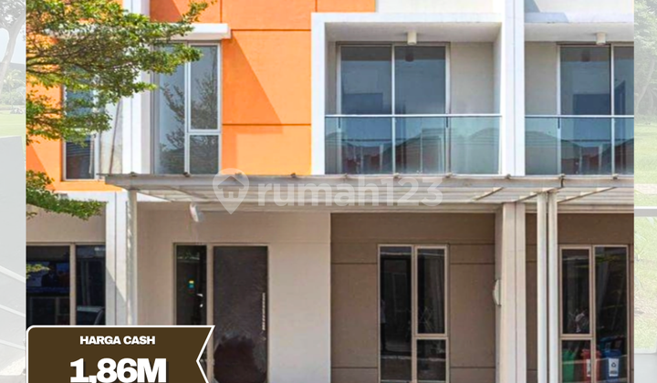 BISA CICILAN RUMAH RIVERSIDE PIK2 UK 6X10 CLUSTER FAVORIT 1