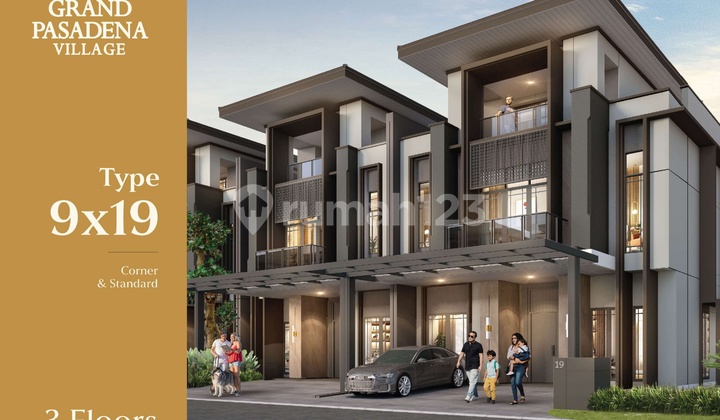 Grand Pasadena Village Gading Serpong Uk 9X19 Type 3 LT Hampir Sold