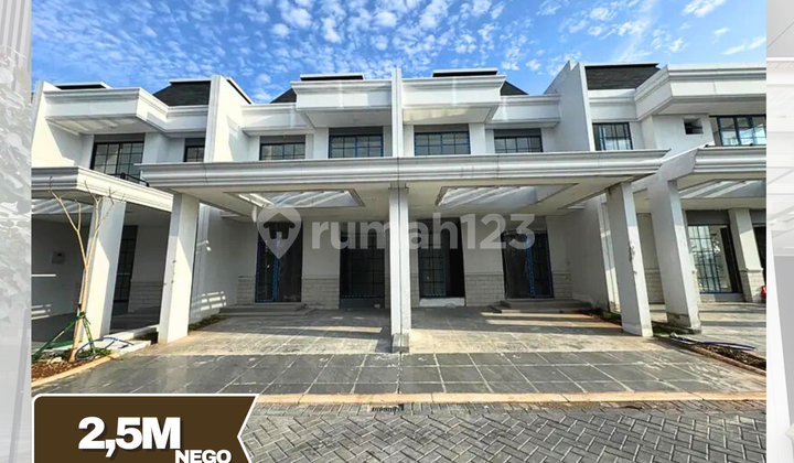 Jual Rugi Rumah Baru Villa Pasir Putih Pik2 Uk 6X12,5 Termurah