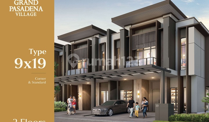 Grand Pasadena Village Gading Serpong Uk 9X19 Type 2Lt New