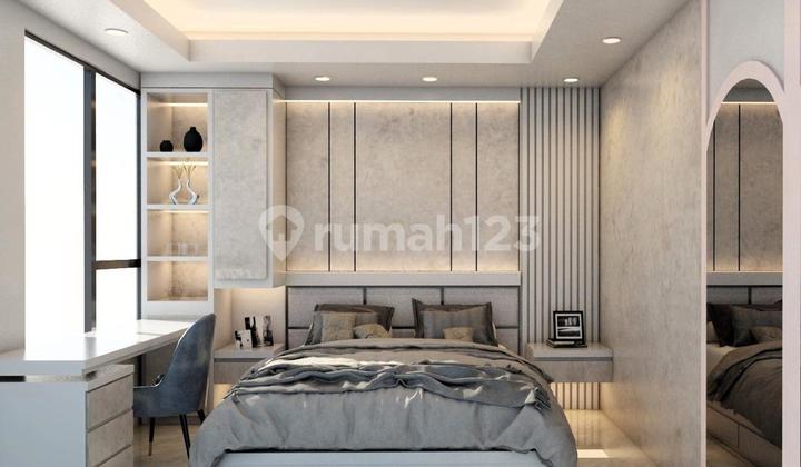 DISEWA APARTEMENT GOLDCOAST 3BR FURNISH DESIGN INTERIOR  2