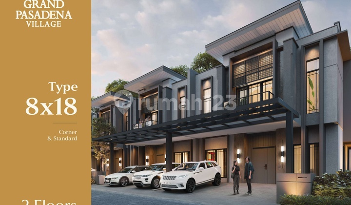 Grand Pasadena Village Gading Serpong Uk 8X18 2Lt New