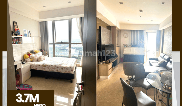 Dijual Murah Apartemen Goldcoast Pik 3br Full Furnish 1