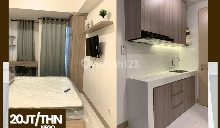 Disewa Murah Perthn Apartemen Tokyo Pik2 Full Furnish Ada Kulkas 1