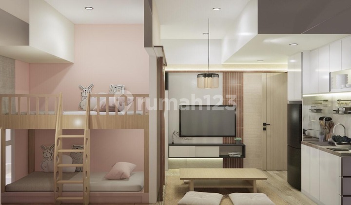 SEWAKAN APARTEMENT TOKYO PIK2 2BR INTERIOR JAPANESE STYLE 2