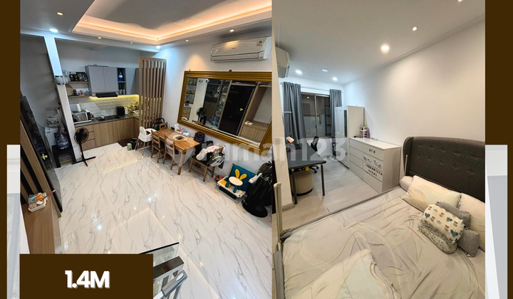 DIJUAL RUMAH PIK 2 4,5X10 FULL FURNISH INTERIOR DESIGN 1 KT 1