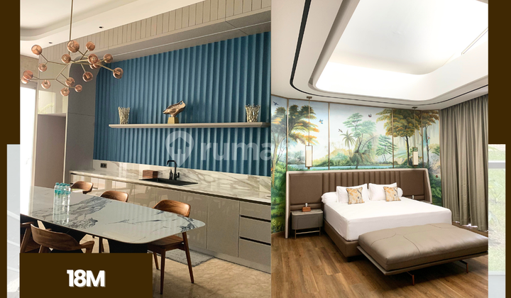 FOR SALE RUMAH GOLF ISLAND CHOPIN 8X25 INTERIOR MEWAH