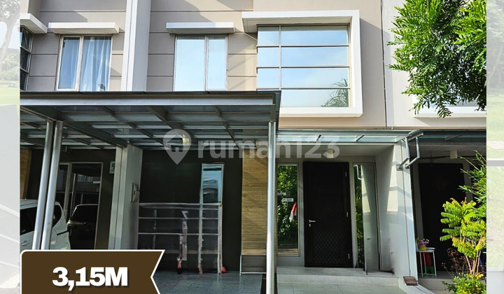 DIJUAL CEPAT RUMAH CONCERTO GOLF ISLAND PIK UK 6X15 FULL AC 1